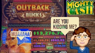 💵Mighty Cash 💵 Outback Bucks 💵Crazy BONUS [upl. by Gintz]