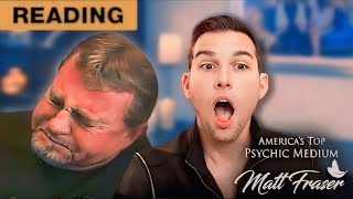 Skeptical Husband Meets Psychic Medium Matt Fraser [upl. by Adan]