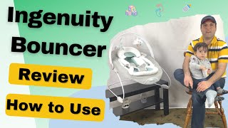 Ingenuity Automatic Baby Bouncer Product Review  How to Use [upl. by Jermaine]