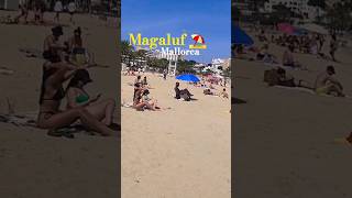 Spain 🇪🇸 MAGALUF beach 🏖 MALLORCA 🌴 [upl. by Bunting208]