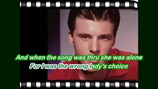 Ladys Choice  Ricky Nelson  Lyrics Video [upl. by Barrow984]