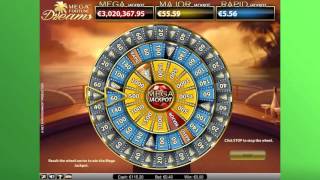 Big Win Mega Fortune Dreams – €3020481 Jackpot Replay [upl. by Imot91]