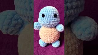 squirtle crochet amigurumi amigurumicrochet handmade crocheting fyp [upl. by Kathe]