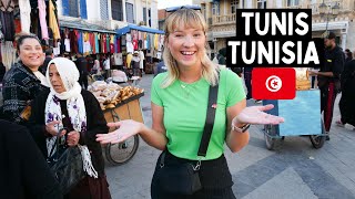 Shocking First Impressions of TUNIS TUNISIA Is it SAFE أجنبي في تونس [upl. by Vi964]