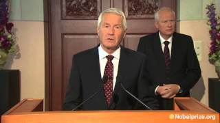 Quick look 2013 Nobel Peace Prize Announcement [upl. by Kciredohr]