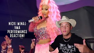 NICKI MINAJ VMA 2022 PREFORMANCE REACTION [upl. by Eniamraj]