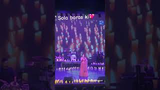 Sola Baras Ki  Live singing  Candlelight concert  Priti Kaur liveconcert lovesong hindisong 💖 [upl. by Stockmon]