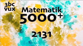 Matematik 5000 3bc 2131 matte 3bc [upl. by Narik]