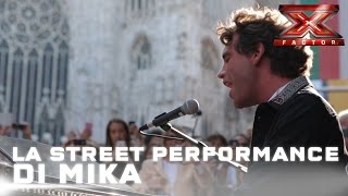 La street performance di Mika [upl. by Terrab]