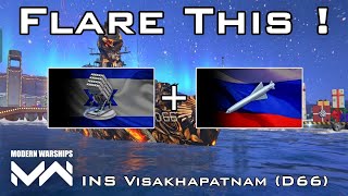 Granit Bait Build  INS Visakhapatnam D66 Gameplay  Modern Warships [upl. by Neddra]