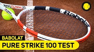 🎁 Babolat Pure Strike 100 Test amp GEWINNSPIEL 🎁  Racket Review  TennisPoint [upl. by Ennoirb]