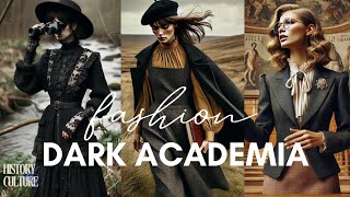 Secrets of Dark Academia Fashion Styling [upl. by Samuela907]