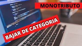 ☄️COMO BAJAR DE CATEGORIA MONOTRIBUTOtutorialesafip [upl. by Hewe531]