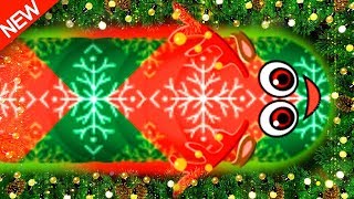 Wormateio Fastest Way To Unlock All Christmas Skins Update  Wormateio Epic Gameplay [upl. by Gregorius]