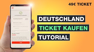 Deutschland Ticket kaufen  So bekommst du das 49€ Ticket der Deutschen Bahn  Testventure [upl. by Enyar]