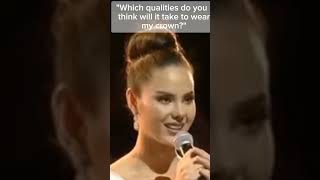 Miss Catriona Gray Miss World Philippines 2016  Miss World 2016 Question amp Answer [upl. by Lebatsirc]