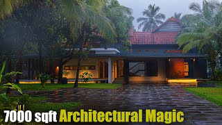 7000 sqft Architectural കൺസെപ്റ്കളുടെ ഭണ്ടാരമായ ഒരു സ്വപ്ന വീട് [upl. by Asaert]