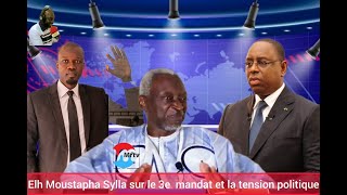 ELH MOUSTAPHA SYLLA SUR LE 3E MANDAT ET LA TENSION POLITIQUE  WOLOF [upl. by Dilks]