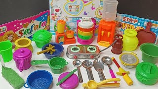 Play with Amazing mini kitchen set MINI CLAY Dolliyon [upl. by Ardith328]