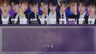 認聲韓中字｜PRODUCE X 101 프로듀스X101  소년미 少年美Boyness [upl. by Azile638]