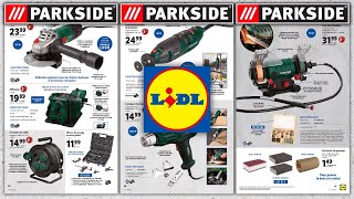 ARRIVAGE LIDL BRICOLAGE PARKSIDE  2 JANVIER 2023 [upl. by Siriso]