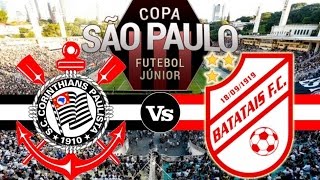 Corinthians x Batatais 25012017 Final da Copa São Paulo de Futebol JR 2017 PES 2017 [upl. by Sexela]