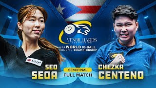 SEMIFINAL  SEOA vs CENTENO  VenBilliards Corporation WPA Women’s World 10 Ball Championship [upl. by Machute181]