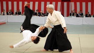 Excellent Aikido  Doshu Moriteru Ueshiba  55th All Japan Aikido Demonstration 2017 [upl. by Anirbac537]