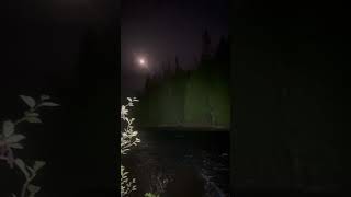 River in the moonlight backcountrycamping nature [upl. by Lilian489]