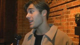 Melodifestivalen 2018 Interview with Benjamin Ingrosso [upl. by Ayala786]