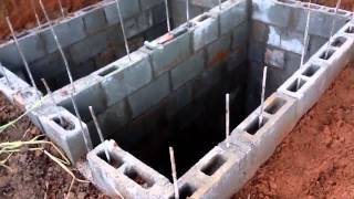 Handmade DIY low cost septic system [upl. by Anirret]