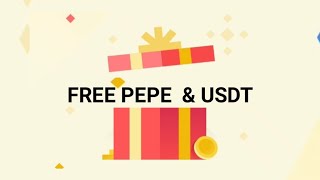 Wow😱😱  Fre PEPE amp USDT pack  Binance red packet  binance red packet code today [upl. by Osnerol]