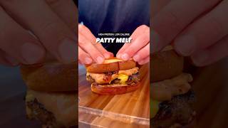 MacroFriendly High Protein Patty Melt shorts [upl. by Napra]