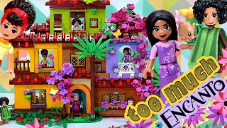 My homemade Family Madrigal and La Casita 🌼 LEGO minidoll repaint and custom build compilation [upl. by Silvana437]