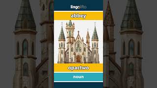 🇬🇧🇵🇱 abbey  opactwo  vocabulary builder  learn English  Uczmy się angielskiego [upl. by Suissac]