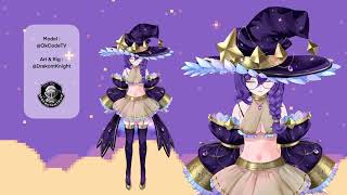 Live2D Showcase  OkCodes Pearl Mage Costume [upl. by Hieronymus]