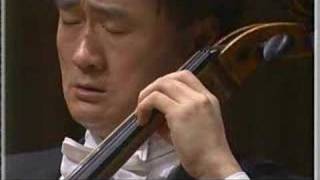 Jian Wang Bach Cello Suite 2 Sarabande [upl. by Elbas]