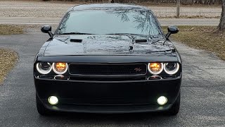 2012 Challenger RT with Lighting Trendz waterproof halos and more LED mods [upl. by Tomchay]