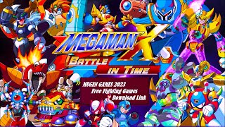 Megaman X Battle In Time 2023  Free MUGEN Fighting Games PCWindows  Download Link [upl. by Alletsyrc]