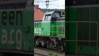 Green Cargo Td 395  Sundsvall [upl. by Gillespie]