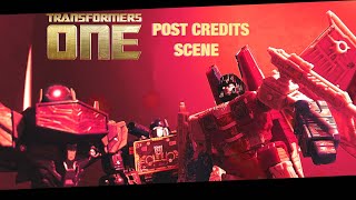 TRANSFORMERS ONE POST CREDITS SCENE  stop motion version [upl. by Padriac]