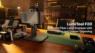 LumiTool 20W Fiber Laser Engraver 10X Faster amp AI Design [upl. by Llebpmac]