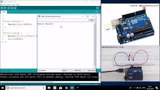 Arduino Serial Communication using UART [upl. by Libbna]