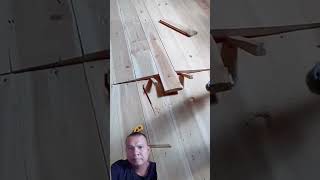 satisfying woodworking wood flooring excavator roadwork construction roadconstruction diy [upl. by Liddle23]