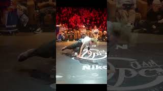 bboy GEKKON WITH SIGNATURE POWERMOVE🔥🔥🔥 youtubeshorts breakingclips breakdance breaking fyp [upl. by Chow440]