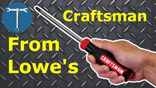 Tool Review New Craftsman screwdrivers from Lowe’s made by Stanley [upl. by Adlig682]