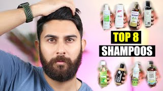 TOP 8 SHAMPOOS IN INDIA  BEST CHEMICAL FREE SHAMPOOS FOR ALL HAIR TYPES  DSBOSSKO [upl. by Sophronia735]