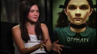 Isabelle Fuhrman interview for Orphan the creepy girl haha [upl. by Etnoved845]