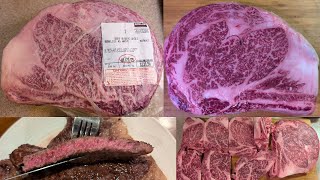 Japanese A5 Wagyu from Costco at 5999lb Would it be worth it [upl. by Reichel215]