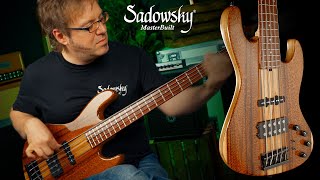 Sadowsky MasterBuilt 21Fret MM Bass Limited Edition 2022 5String [upl. by Llebpmac]